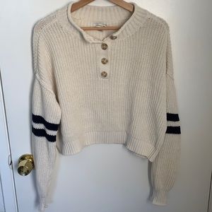American eagle Henley sweater